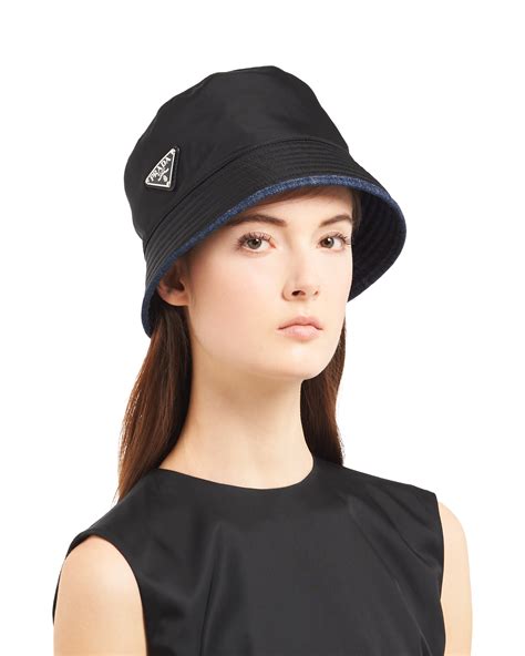 prada hat women|prada denim hat.